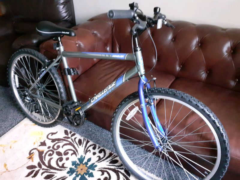 challenge conquer 26 inch wheel size mens mountain bike